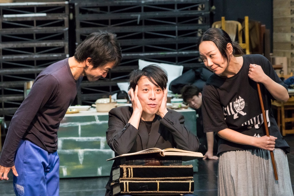 円・こどもステージ『はだかナおうさま』（國吉咲貴作、後藤彩乃演出）の稽古風景