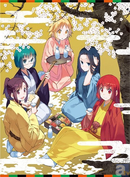 じょしらく』豪華BD BOXのジャケットはまるで金屏風!? 山本希望