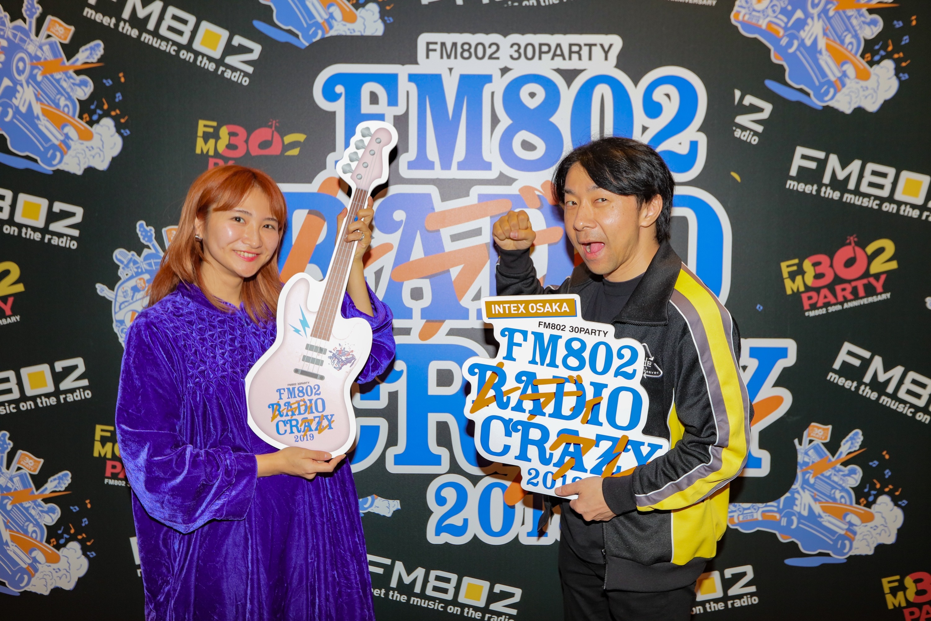 板東さえか＆浅井博章（FM802）