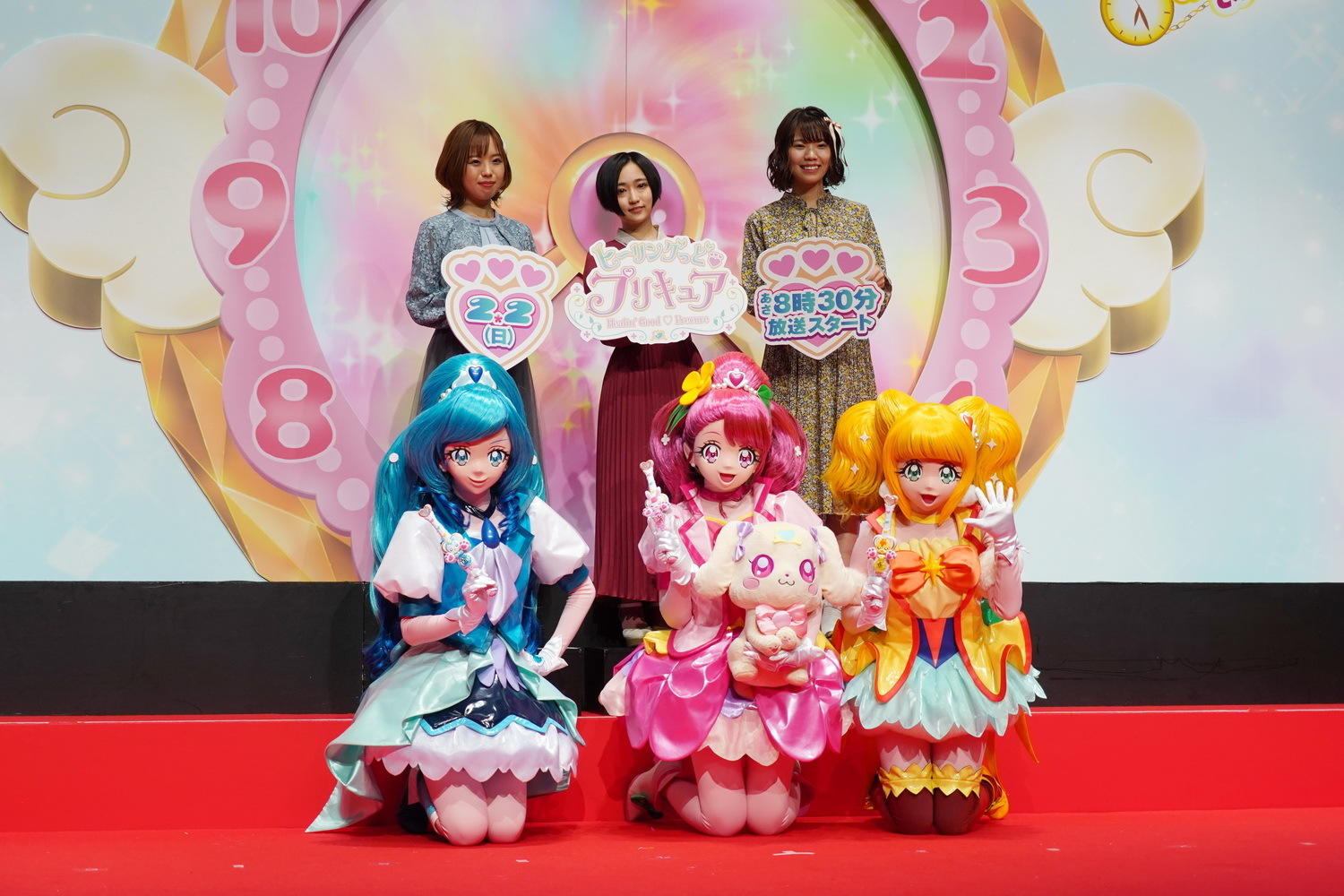 画像 ヒーリングっどプリキュア 映画プリキュアミラクルリーブ みんなとの不思議な１日 合同記者会見レポート の画像22 22 Spice エンタメ特化型情報メディア スパイス