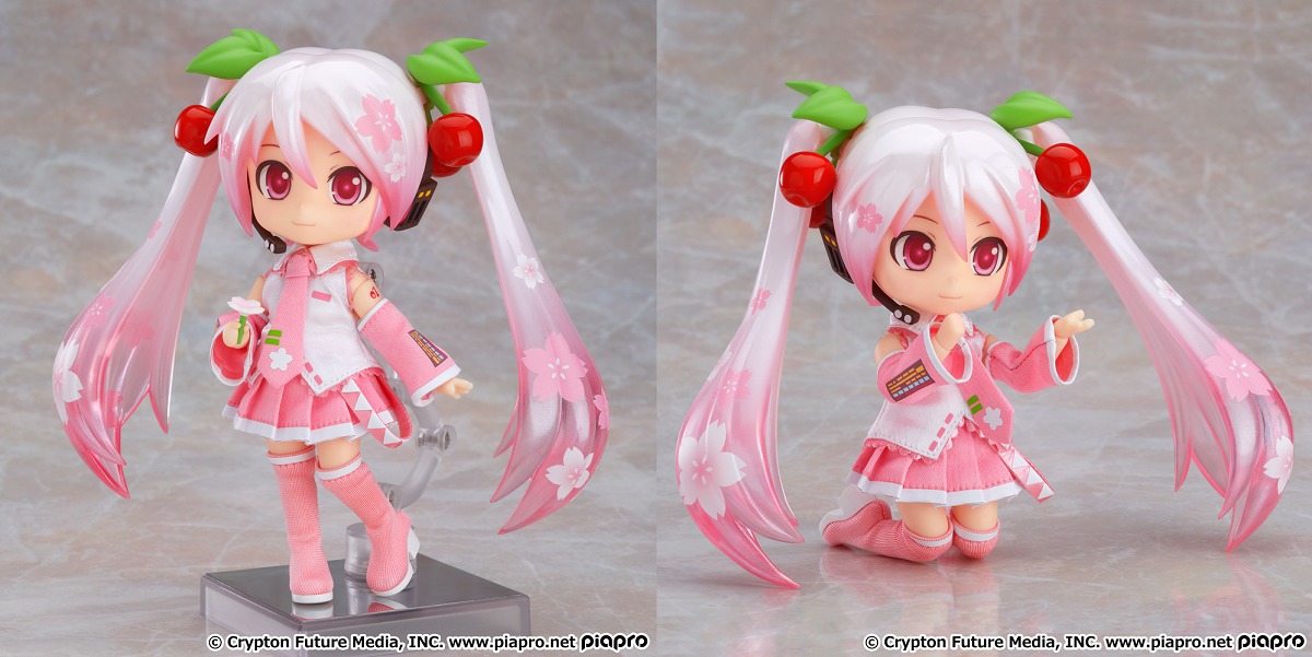 桜ミク」figmaとねんどろいどどーるで登場 オンライン限定で予約開始 