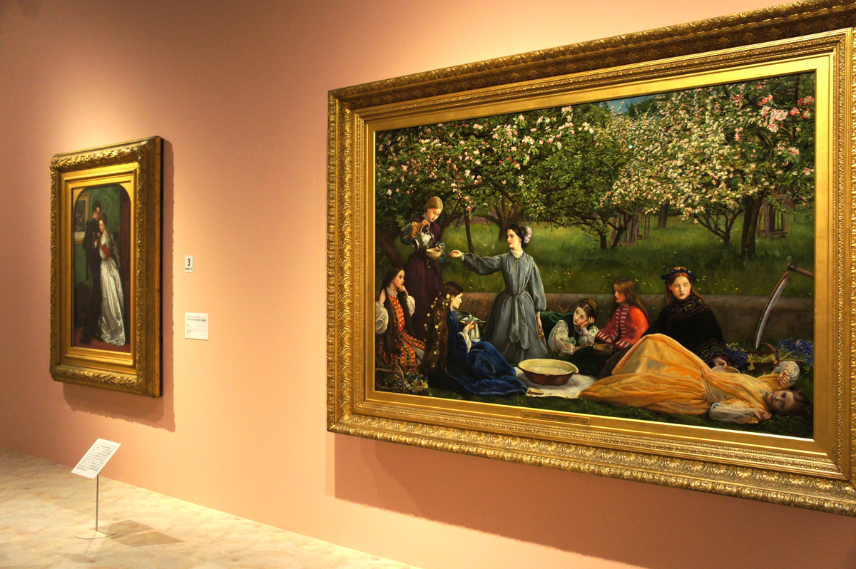 ジョン・エヴァレット・ミレイ『春（林檎の花咲く頃）』1859年　油彩・カンヴァス