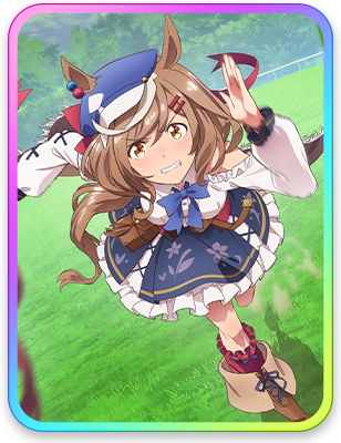 イベント限定 SSR サポートカード「[Just keep going.]マチカネタンホイザ」 (c) Cygames, Inc. (c)  2021 アニメ「ウマ娘 プリティーダービー Season 2」製作委員会