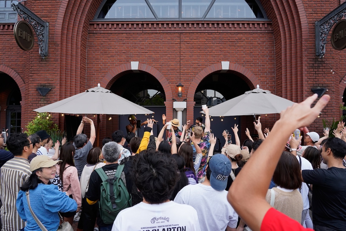 『EBISU Bloomin’ JAZZ GARDEN 2025』の様子