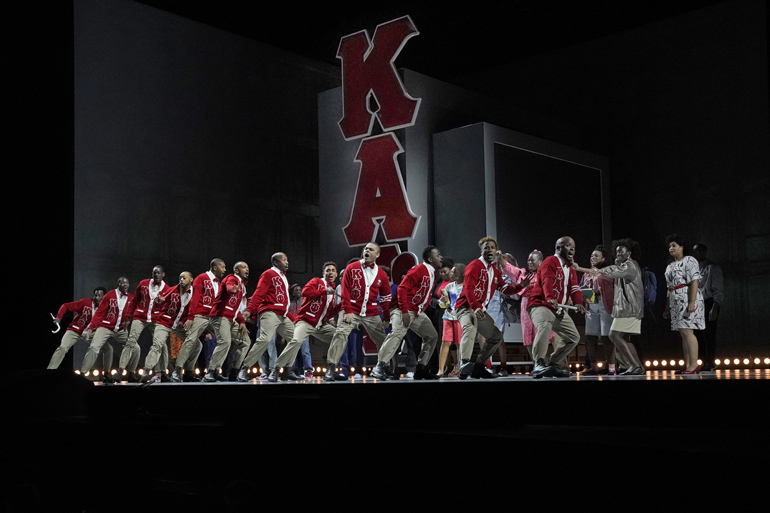 《Fire Shut Up in My Bones》  (c) Ken Howard／Metropolitan Opera