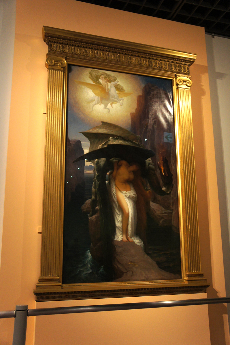 フレデリック・レイトン『ペルセウスとアンドロメダ』1891年　油彩・カンヴァス ©Courtesy National Museums Liverpool, Walker Art Gallery