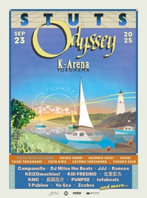 STUTS、初のアリーナ公演『Odyssey』を9月にKアリーナ横浜で開催　Campanella、JJJ、PUNPEE、Zeebraら出演決定