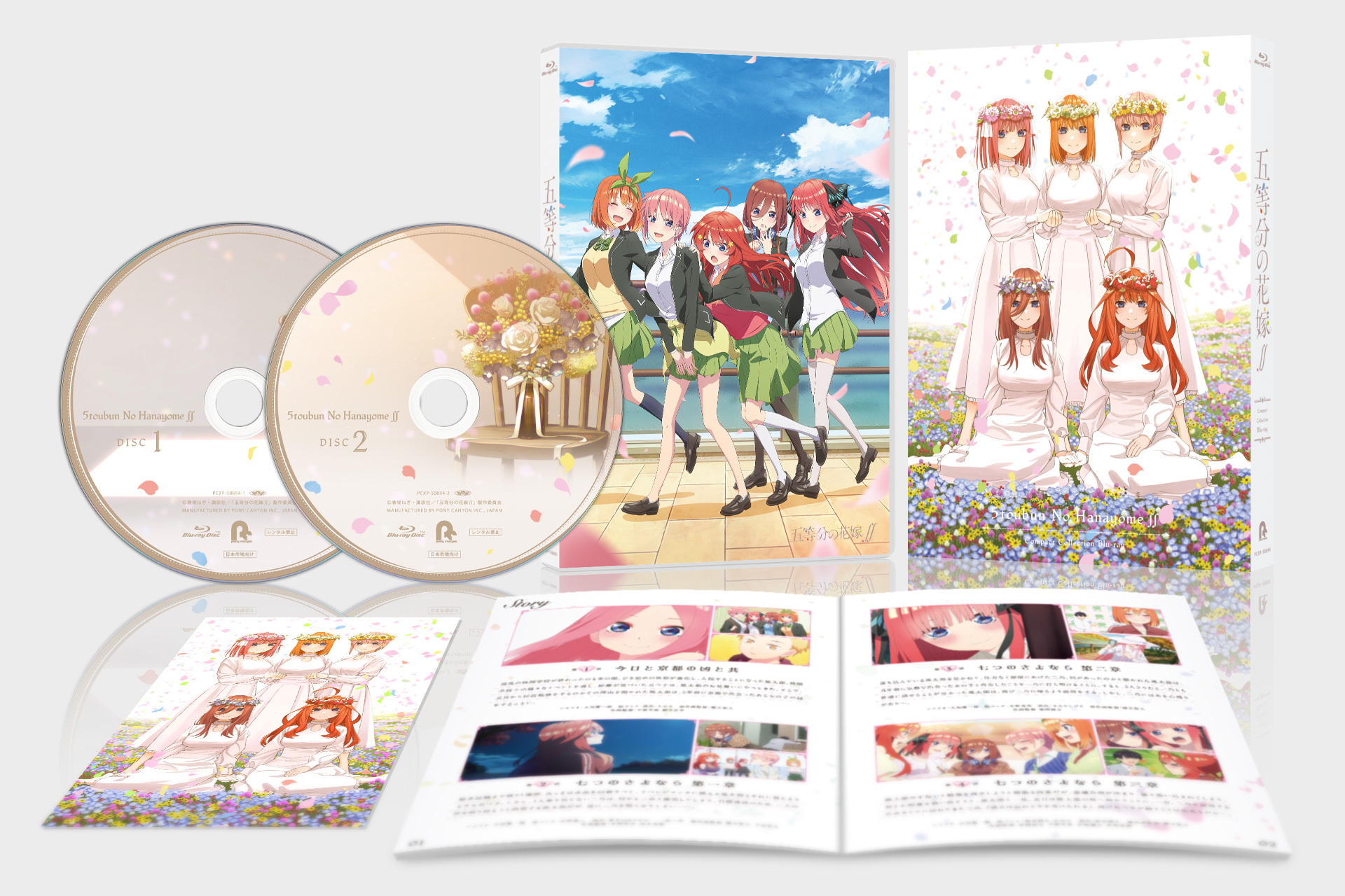 映画『五等分の花嫁』Blu-ray＆DVDが発売決定 横浜アリーナで5人姉妹 