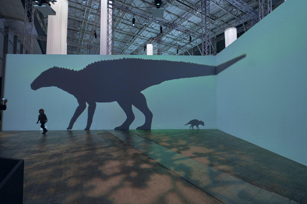 『DinoScience 恐竜科学博 2021＠YOKOHAMA』の様子