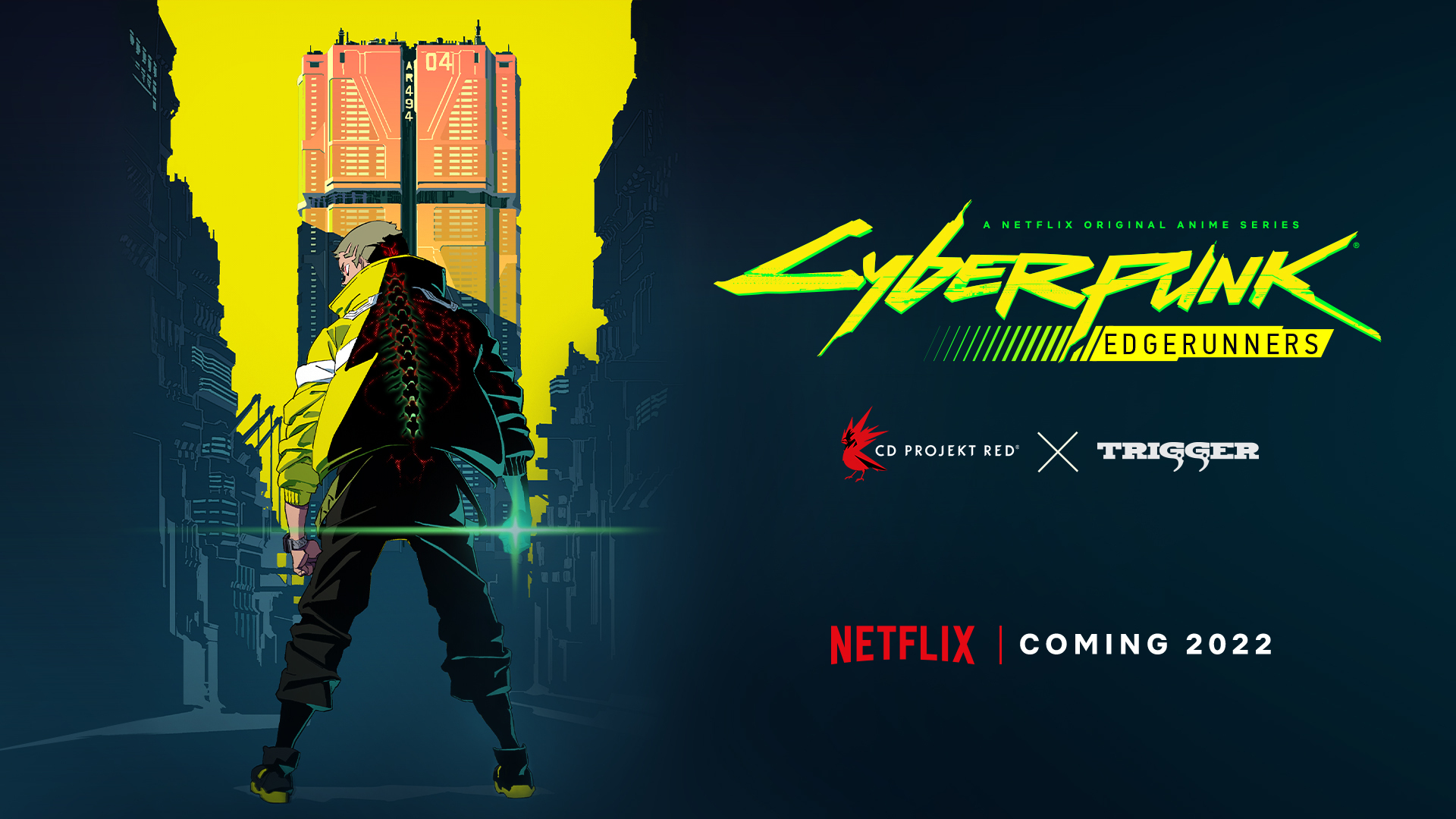 Netflixオリジナルアニメシリーズ サイバーパンク エッジランナーズ 原題 Cd Projekt Red Trigger Netflixの3社による制作決定 22年配信予定 Spice エンタメ特化型情報メディア スパイス