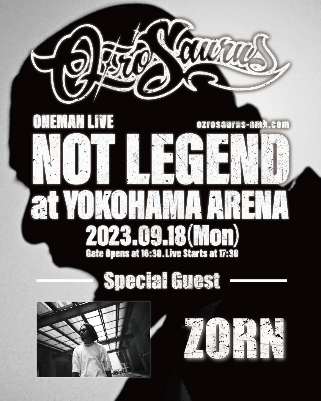 One Man Live: OZROSAURUS「NOT LEGEND」 at 横浜アリーナ