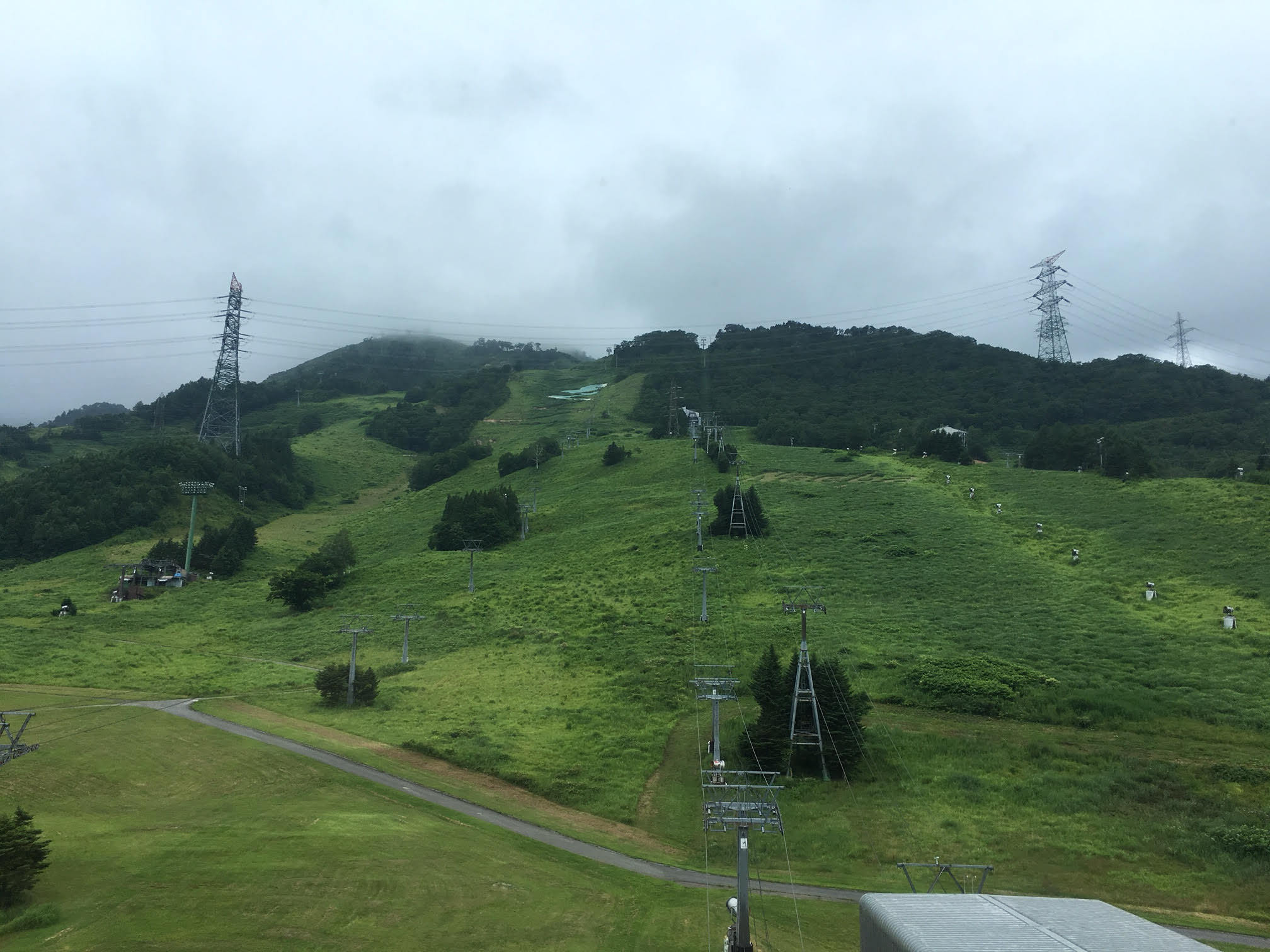 2016年7月21日（木）17：00頃の苗場