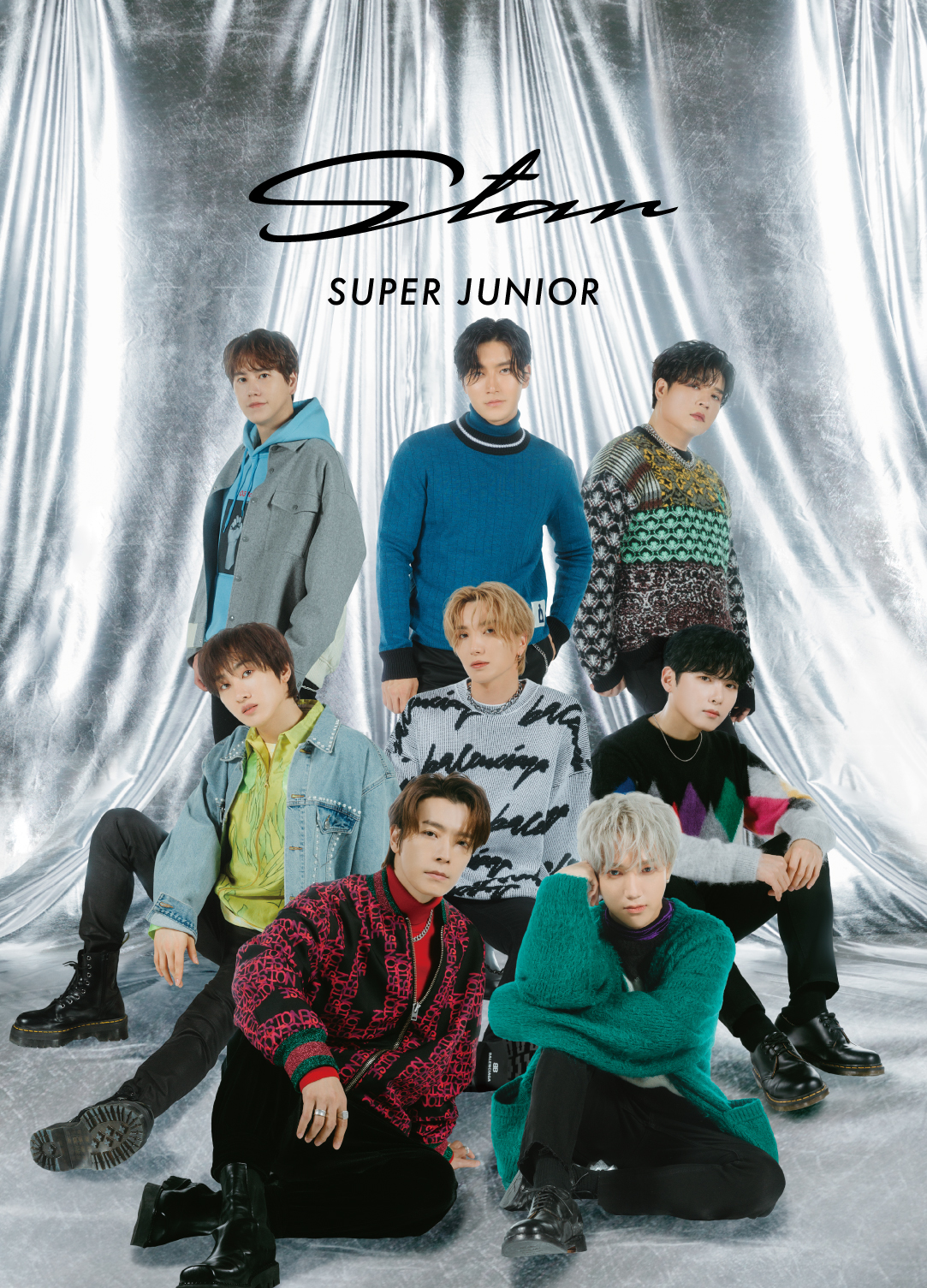 Super Junior 7年半ぶりのアルバム Star 21年1月27日発売決定 収録内容 ジャケット写真も発表 Spice エンタメ特化型情報メディア スパイス