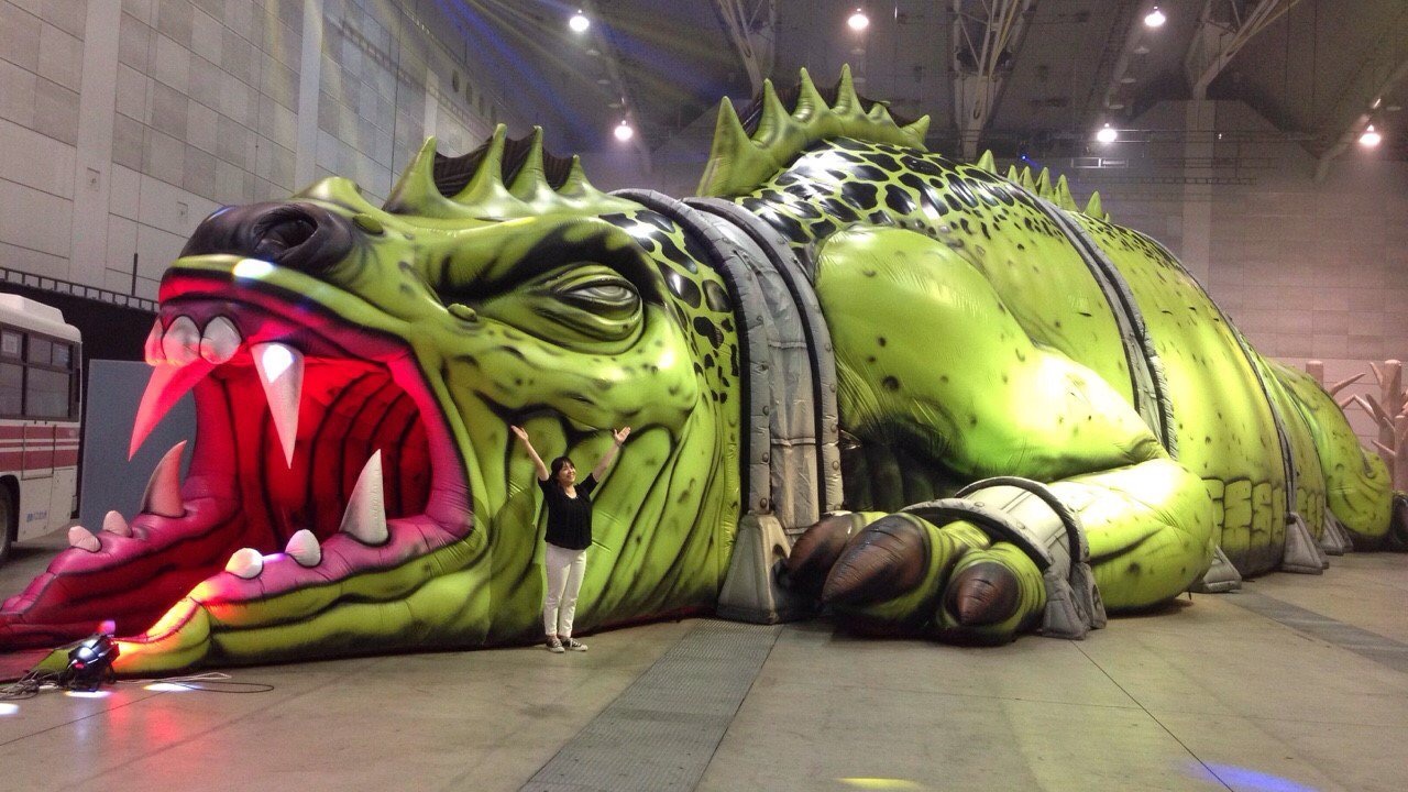 日本初上陸 世界最大級45mの巨大生物 メガユーマ が九州に襲来 Spice エンタメ特化型情報メディア スパイス