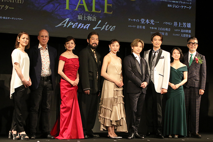 堂本光一・井上芳雄、殺陣もダンスもあるコンサートに意気込み充分　『ナイツ・テイル -騎士物語-』ARENA LIVE製作発表会見レポート
