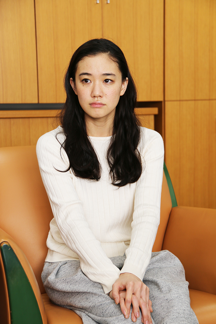 蒼井優 撮影＝こむらさき