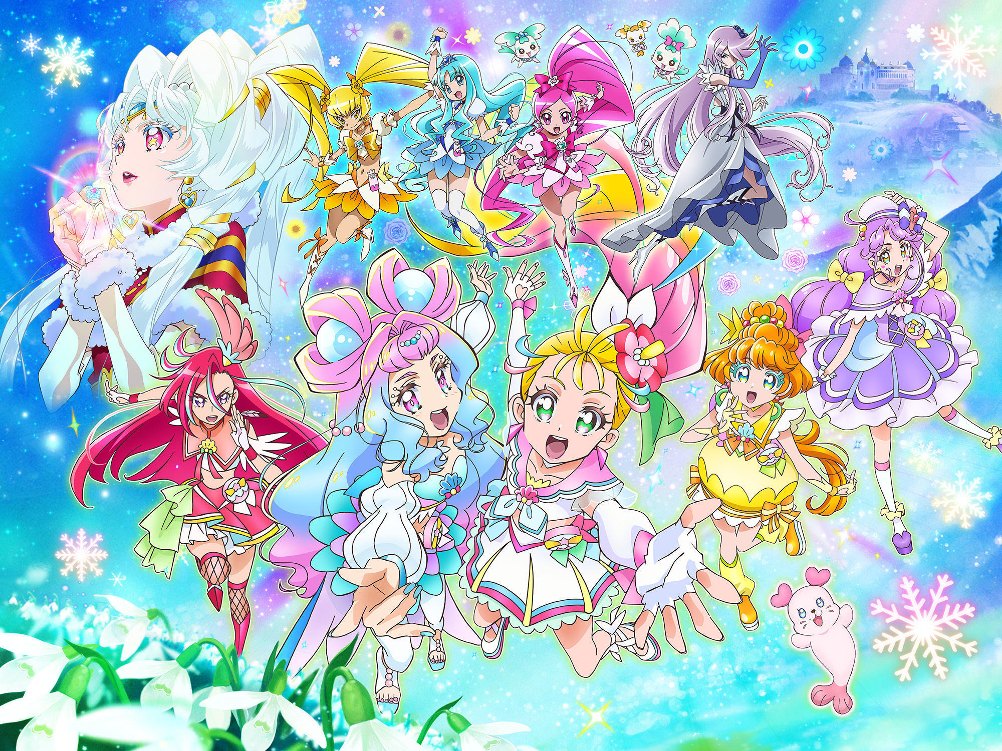 『トロピカル～ジュ！プリキュア 雪のプリンセスと奇跡の指輪！』 （C）2021 映画トロピカル～ジュ！プリキュア製作委員会
