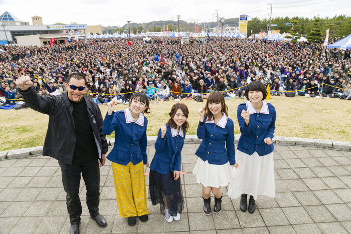 ガールズ パンツァー 聖地 大洗町で春の海楽フェスタ18が開催 イベントレポート Spice エンタメ特化型情報メディア スパイス