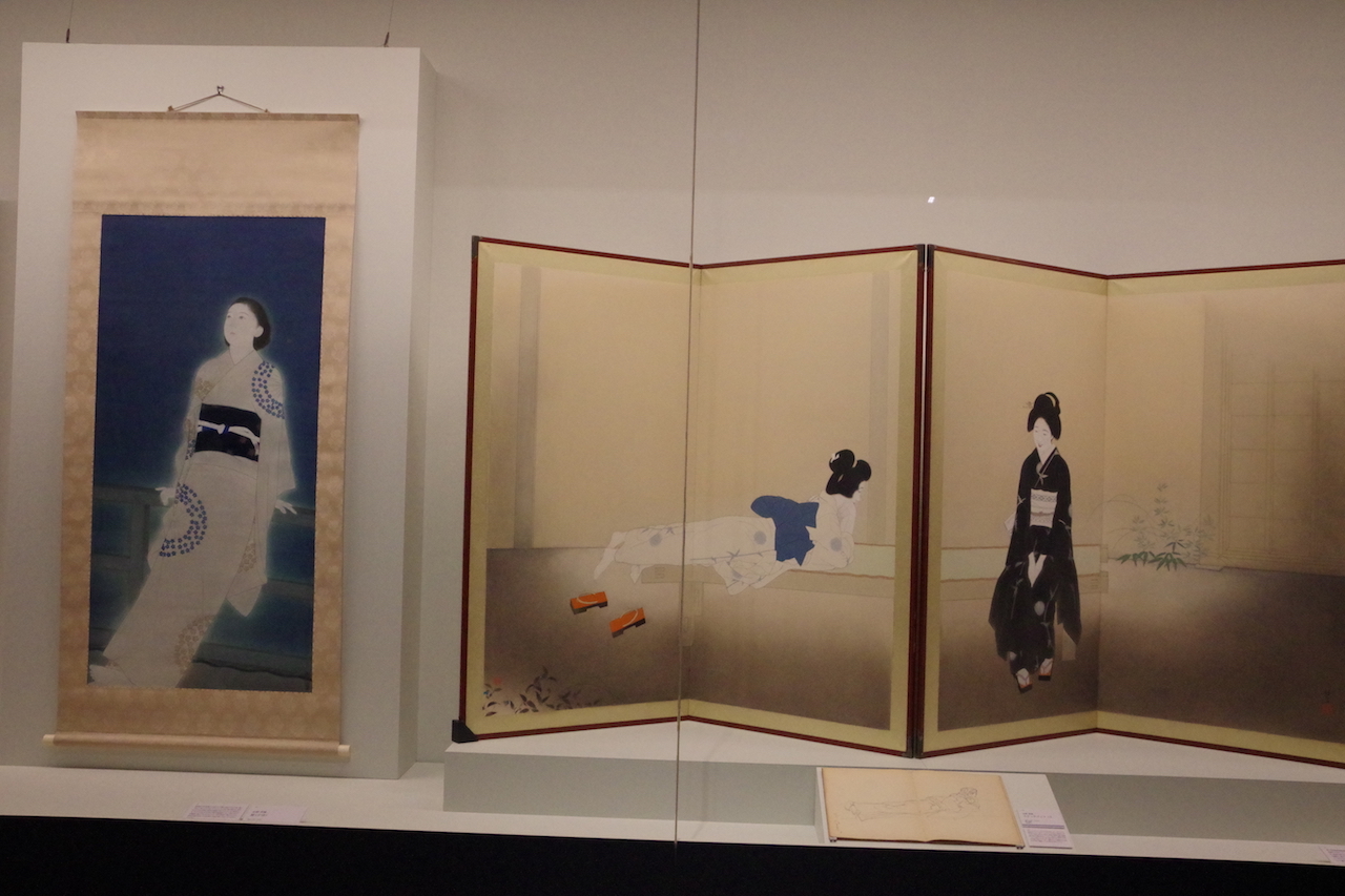 ≪いとさんこいさん≫≪星（夕空）≫２つの傑作が並ぶ展示室はため息が漏れる