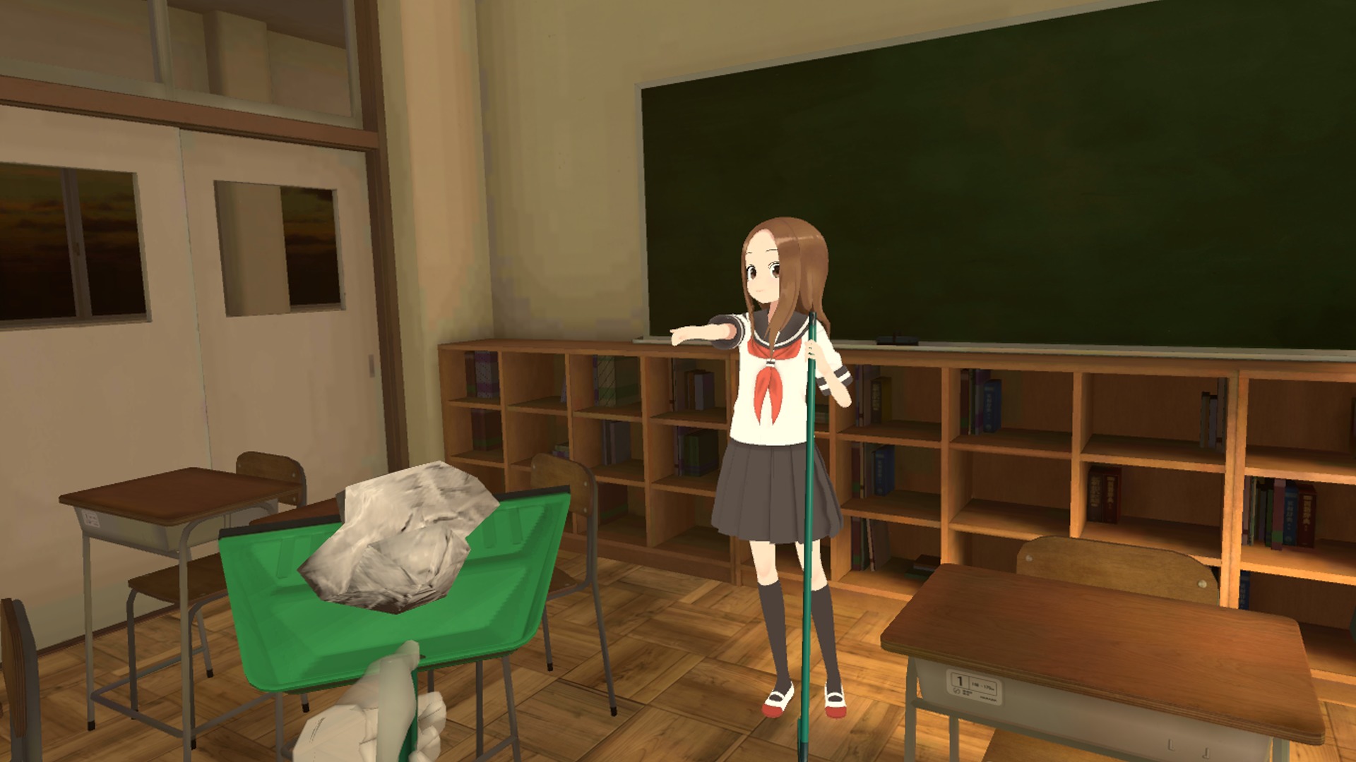 Vrアニメ からかい上手の高木さんvr 1 2学期 12月発売 高木さんと対決できるゲームシステムと新ストーリーが追加 Spice エンタメ特化型情報メディア スパイス