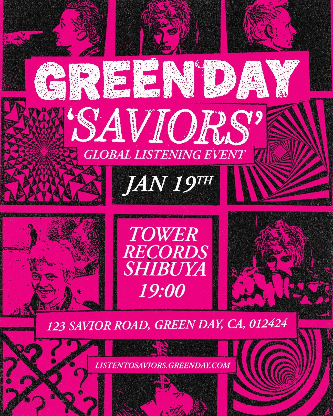 ONE NIGHT ONLY GREEN DAY NIGHT『Saviors / セーヴィアーズ』発売記念リスニング・パーティー