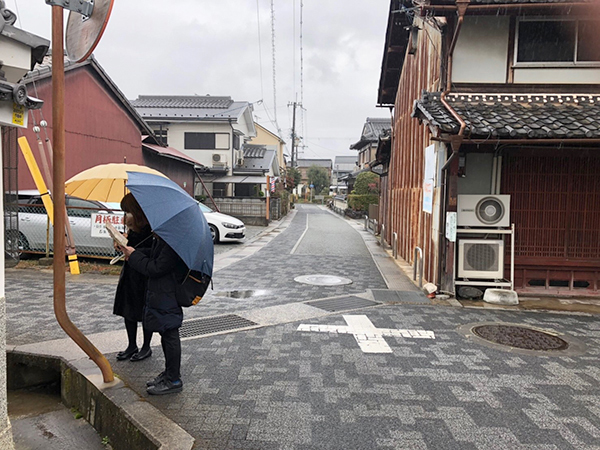 歴史を感じる城下町