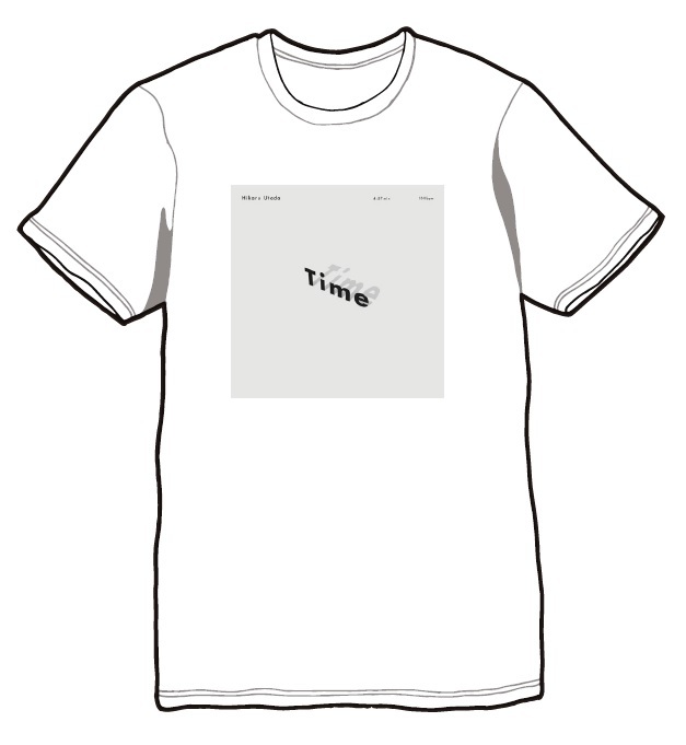 「Time」オリジナルTシャツ ※イメージ