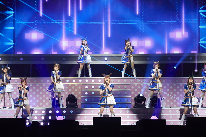 『ウマ娘 プリティーダービー 3rd EVENT WINNING DREAM STAGE』DAY2より (c) Cygames, Inc. (c) 2021 アニメ「ウマ娘 プリティーダービー Season 2」製作委員会