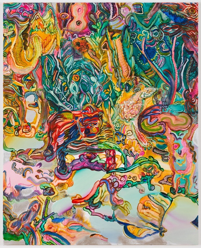Tomoko Takagi《Beppu 33》 Oil on canvas2016 Courtesy of ARTCOURT Gallery