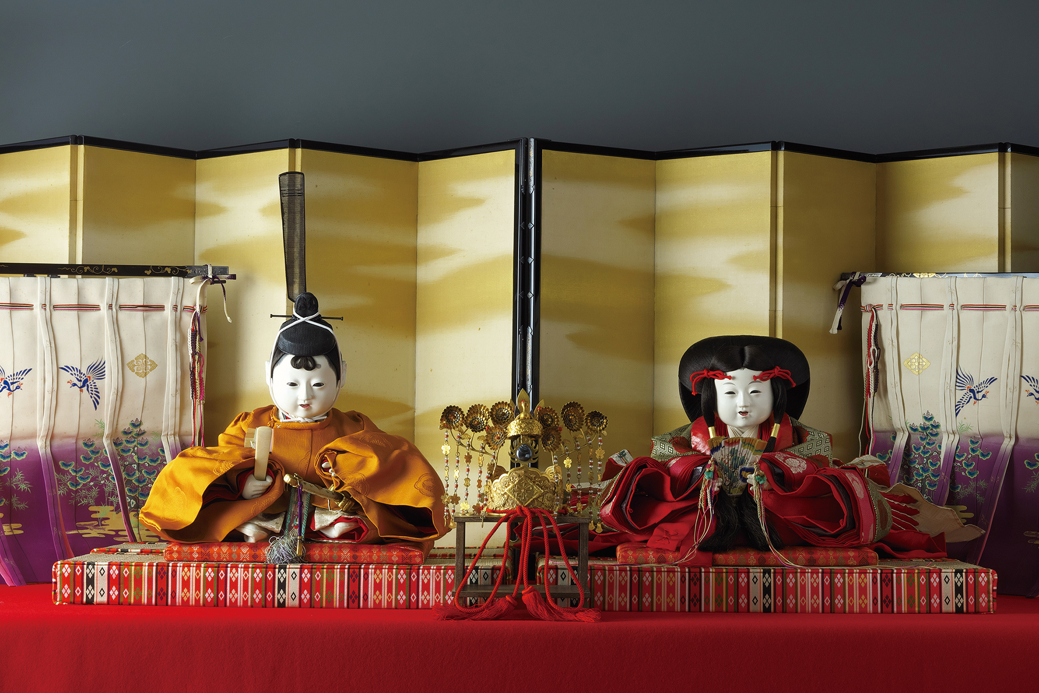 静嘉堂文庫美術館で『岩﨑家のお雛さまと御所人形』展が開催 人形の 