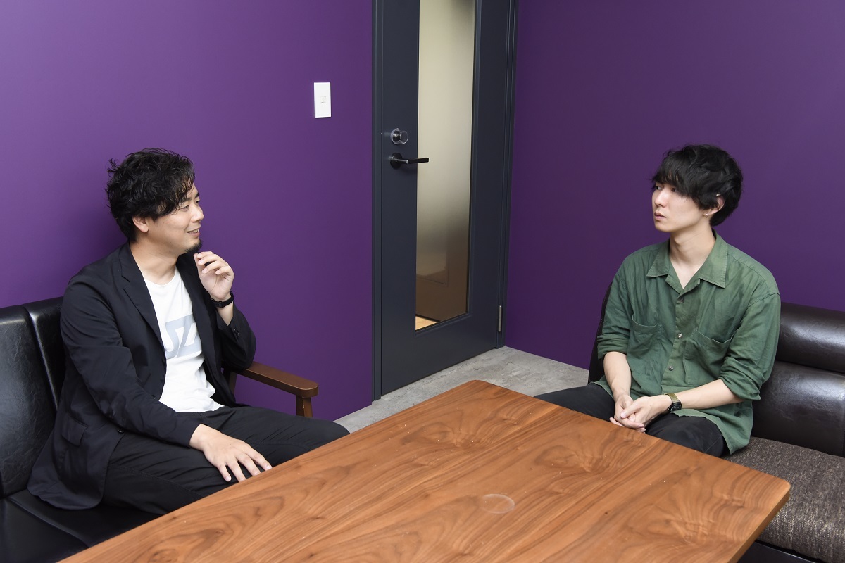 LOST IN TIME・海北大輔、the shes gone・兼丸 撮影＝AZUSA TAKADA