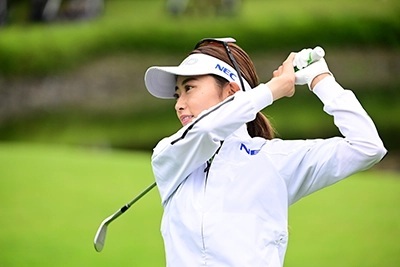 ホステスプロ優勝が期待される安田祐香 ©︎NEC