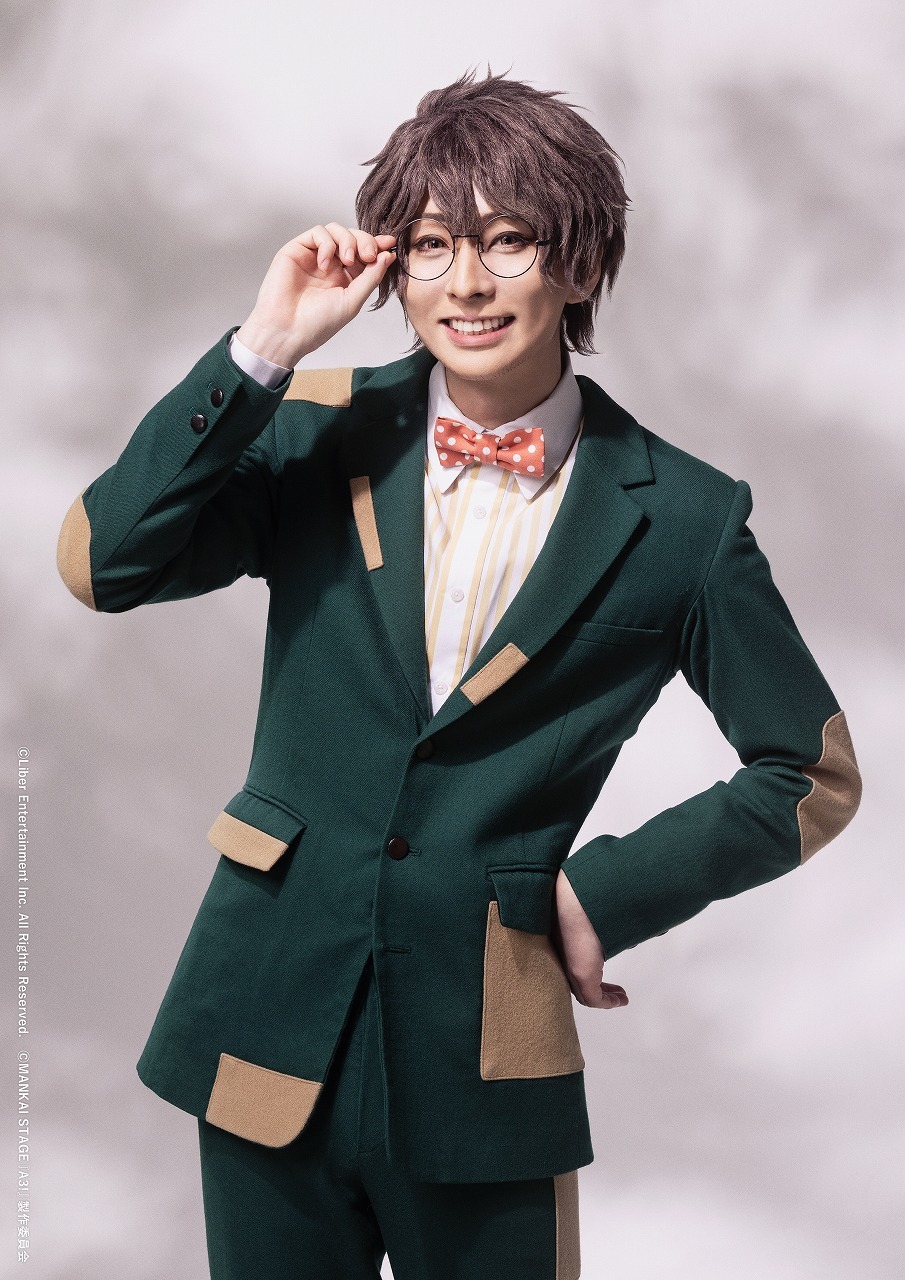 松川伊助：田口 涼 　　   (C)Liber Entertainment Inc. All Rights Reserved. (C)MANKAI STAGE『A3!』製作委員会