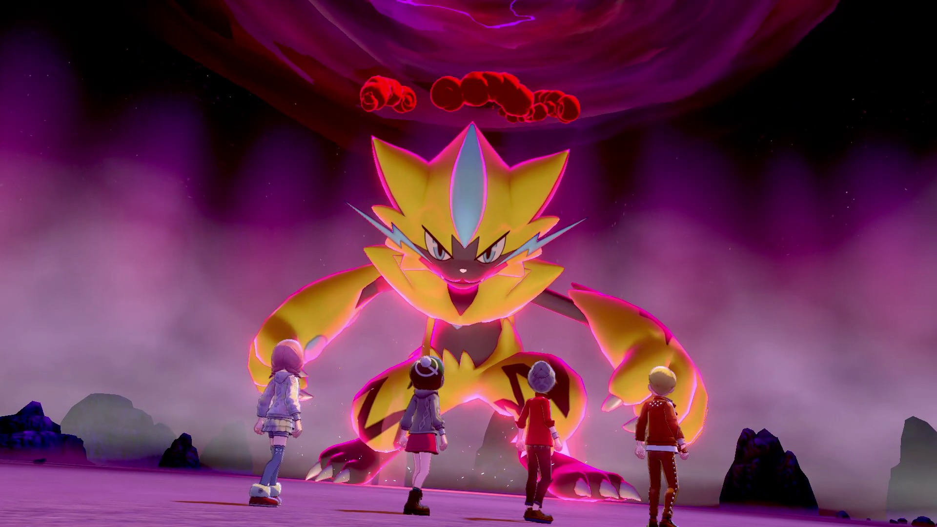 通常ゼラオラ　※画面は開発中のものです。 (C)2020 Pokémon. (C)1995-2020 Nintendo/Creatures Inc. /GAME FREAK inc.
