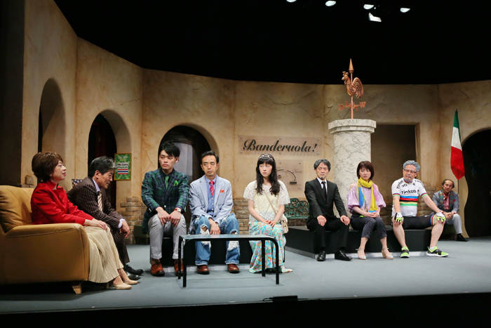 ラッパ屋の第42回公演「筋書ナシコ」（撮影：木村洋一）
