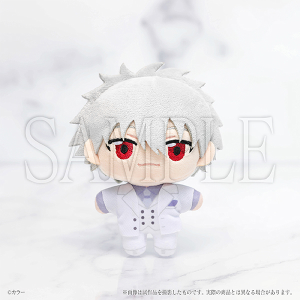 ぬいぐるみマスコット（2種） 各1,980円（税込）発売元：ムービック （C）カラー（C）カラー／Project Eva.