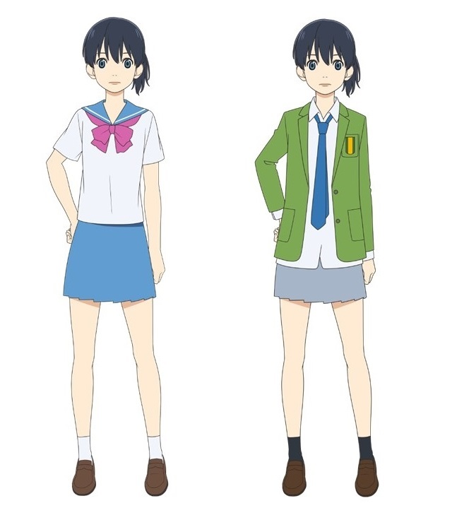 左：中学生編　右：高校生編 (C)新川直司・講談社／さよなら私のクラマー製作委員会　（C）新川直司・講談社／2021「映画 さよなら私のクラマー」製作委員会