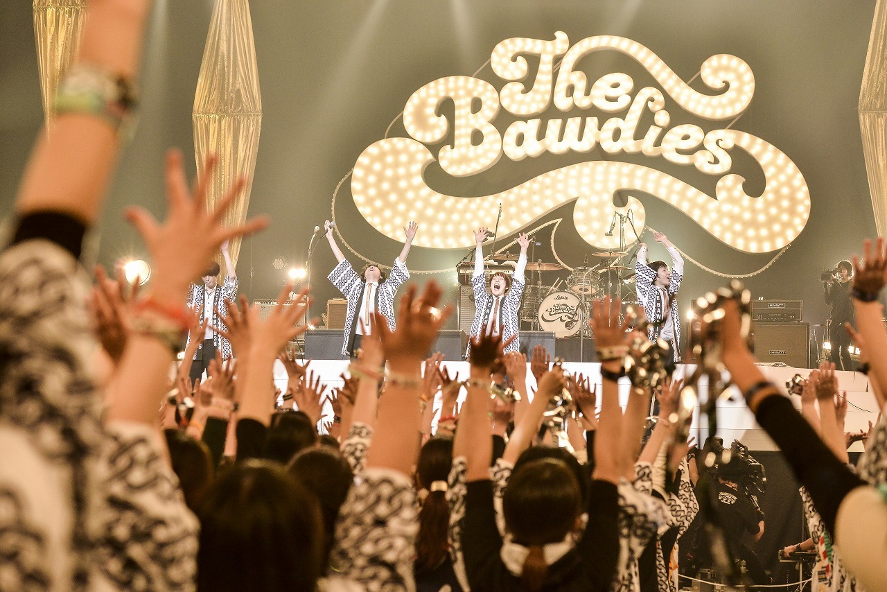 THE BAWDIES 2019.1.17 日本武道館 撮影＝橋本 塁(SOUND SHOOTER)