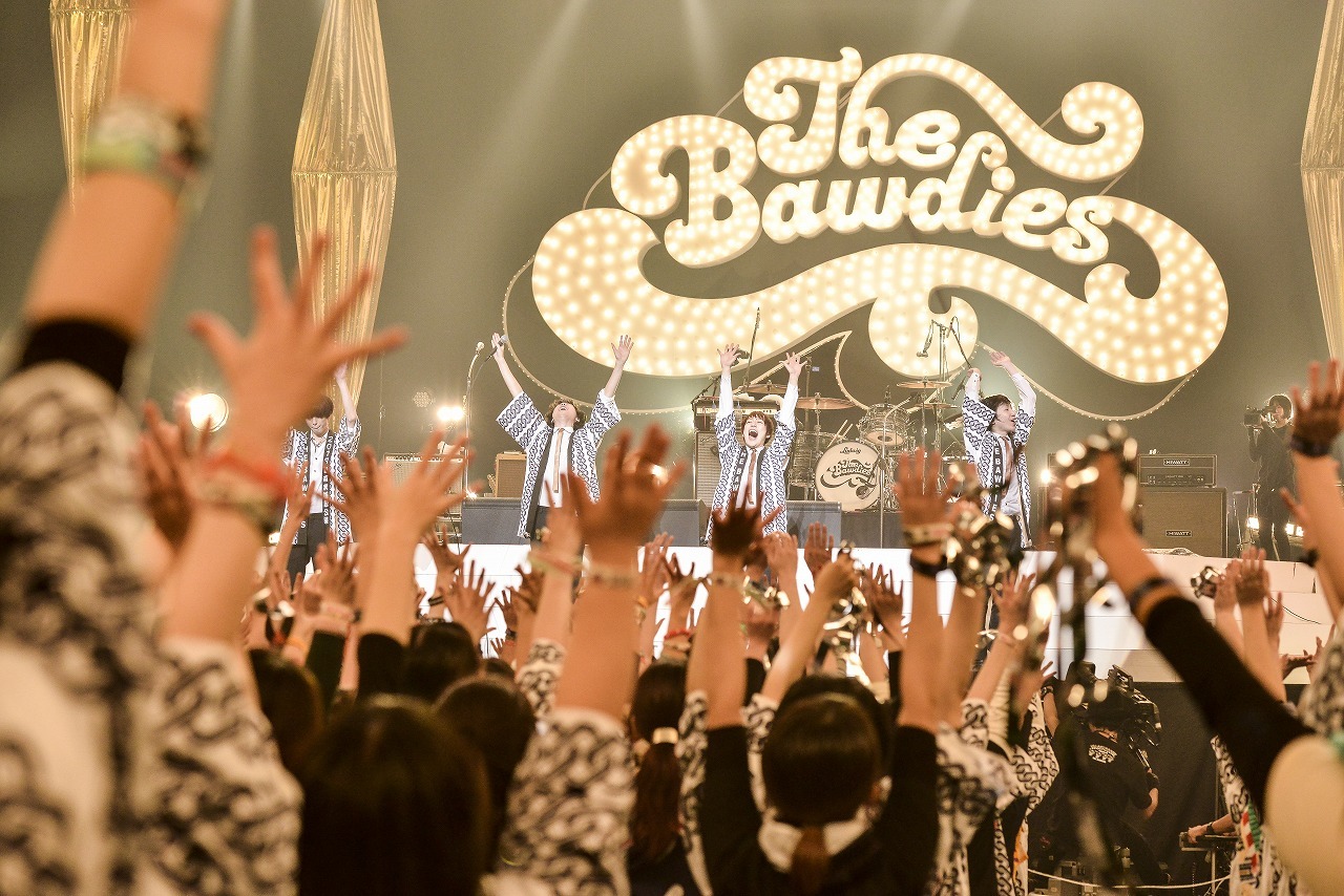 THE BAWDIES　2019.1.17　日本武道館　撮影＝橋本 塁(SOUND SHOOTER)