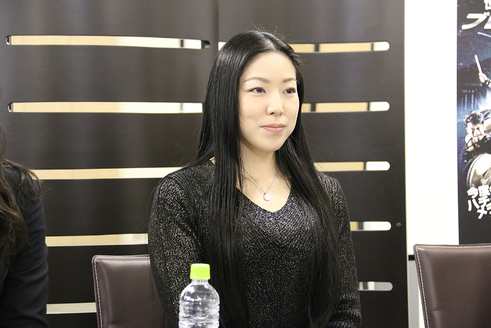 「DRUM TAO」西 亜里沙 (撮影＝こむらさき)