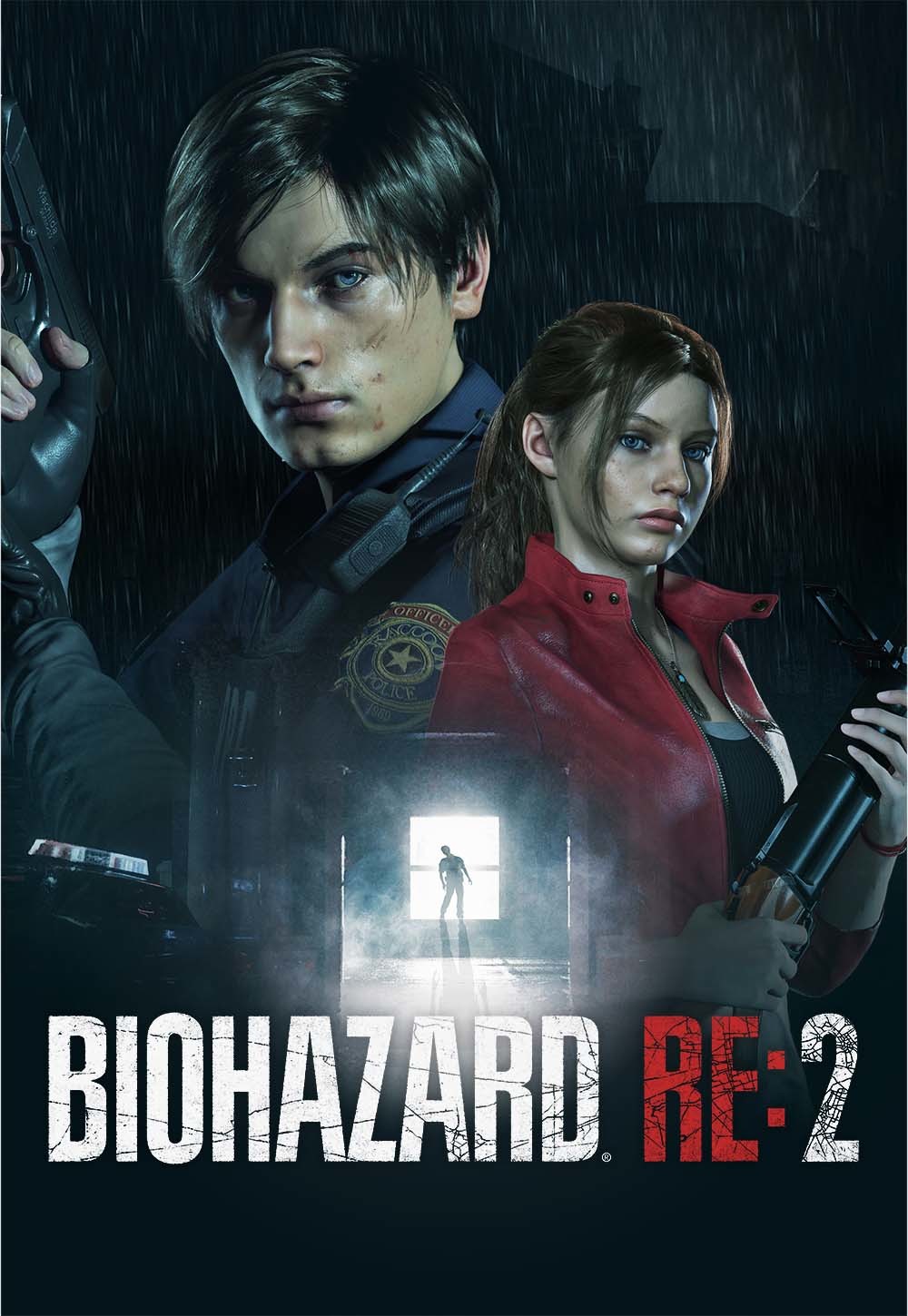 バイオハザード RE:2 BIOHAZARD レオン 非売品 タペストリー 特大 