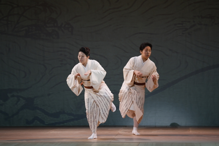「日本舞踊の可能性」vol.4で上演された『鳥獣戯画EMAKI』　撮影：瀬戸秀美