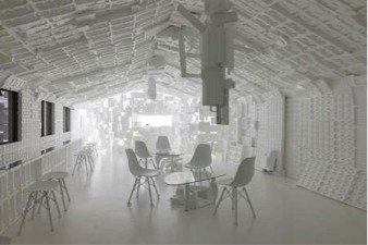  開発好明《スペース・ホワイト・カフェ（SWCafe）》２０１７年天覧台