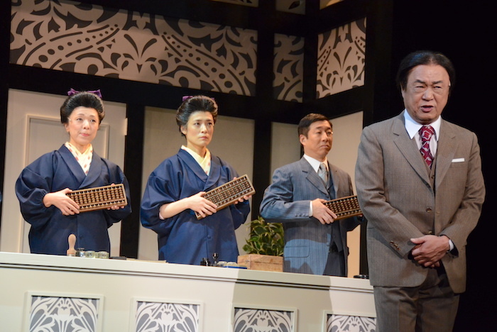 『土佐堀川 近代ニッポン―女性を花咲かせた女 広岡浅子の生涯』のゲネプロの様子