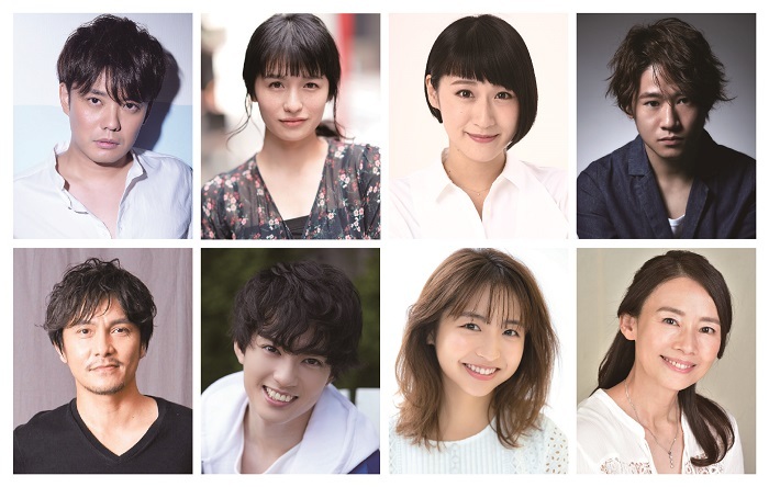 （上段左から）藤岡正明、皆本麻帆、松原凜子、西川大貴、（下段左から）藤重政孝、大薮丘、浜崎香帆、土居裕子