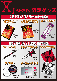 X JAPAN「YOSHIKI伝説 キレ辛カレー」ほか伝説のグッズが