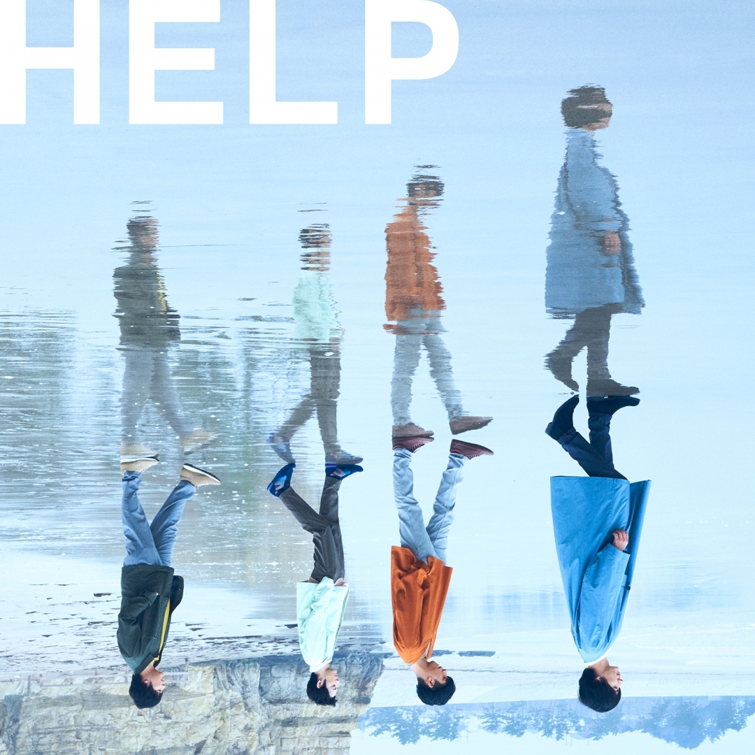 「HELP」通常盤ジャケット