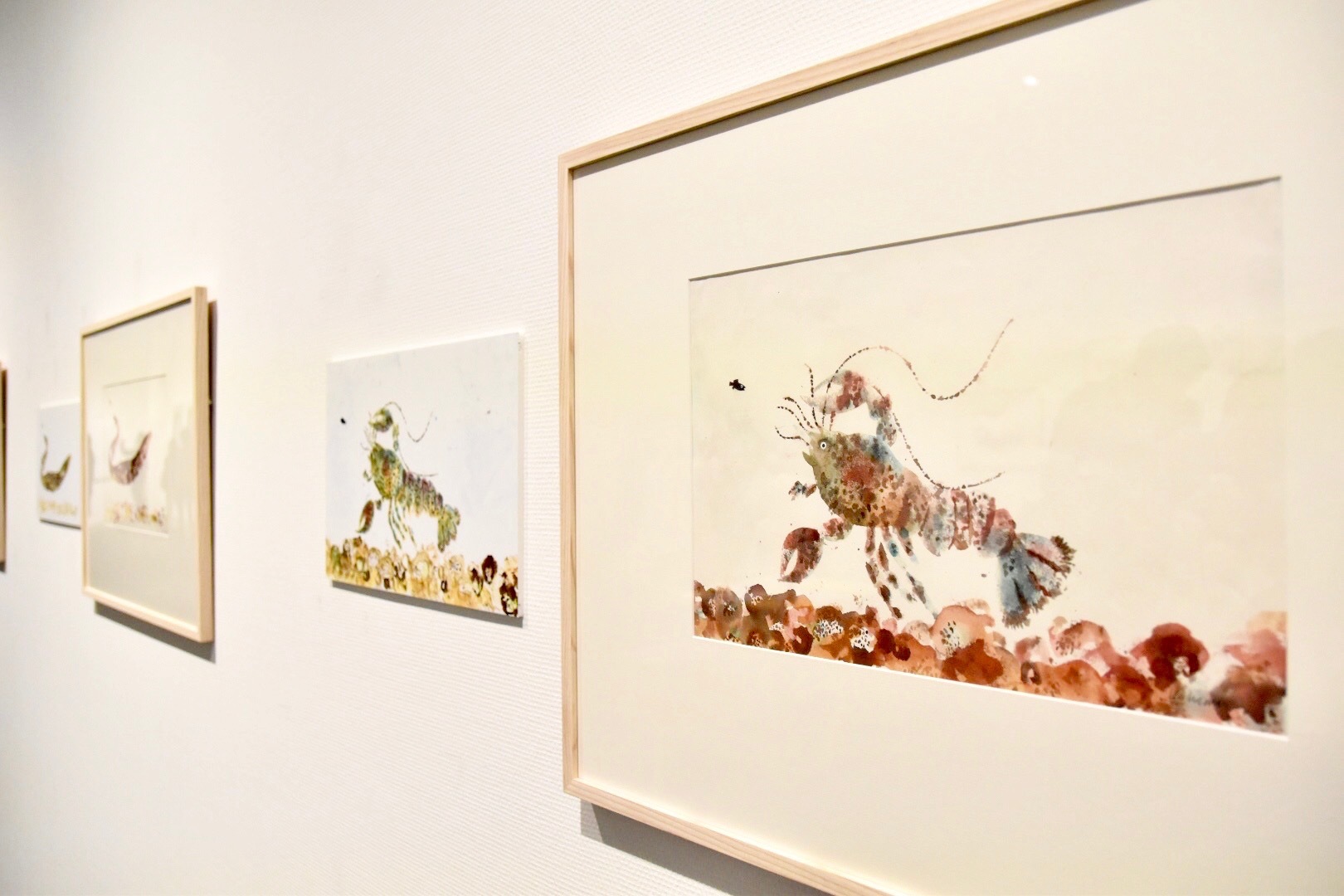 『スイミー』原画 1963年 スロバキア国立美術館蔵