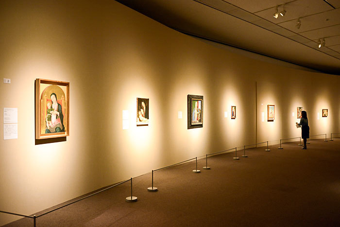 『ティツィアーノとヴェネツィア派展』展示風景
