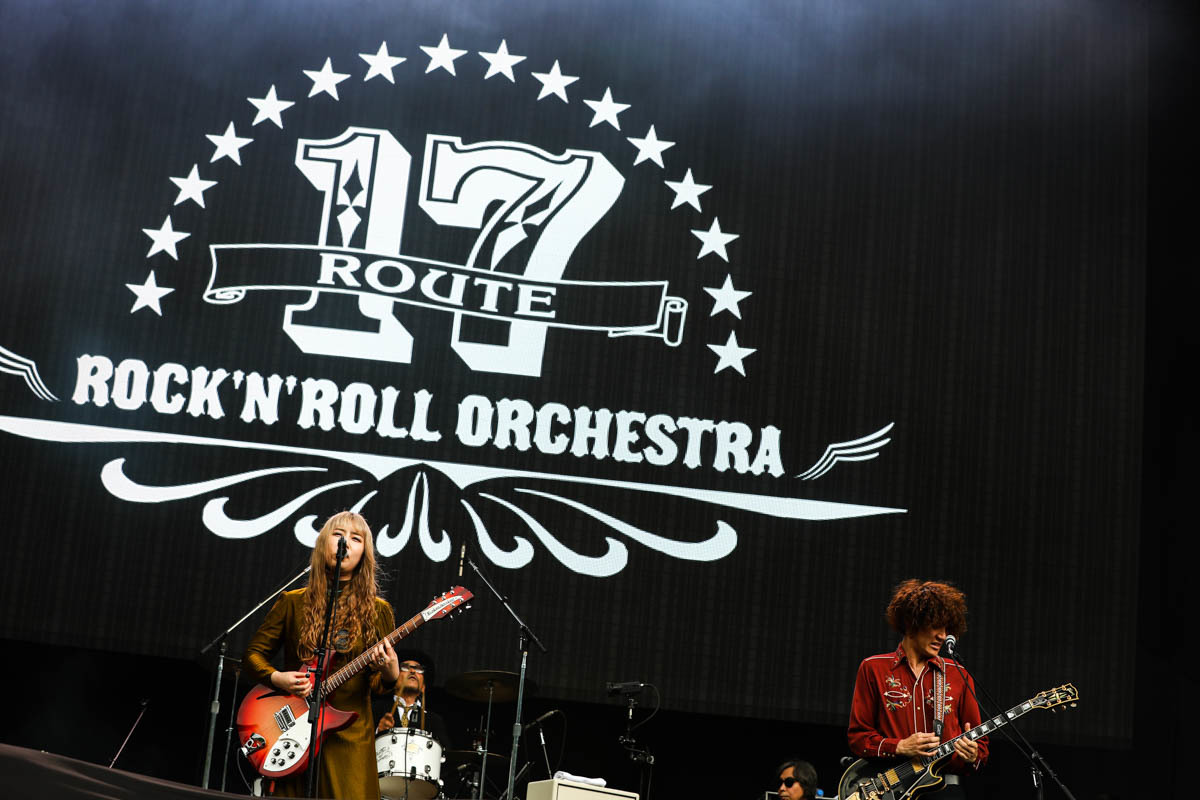 ROUTE 17 Rock'n'Roll ORCHESTRA／GLIM SPANKY　撮影＝風間大洋